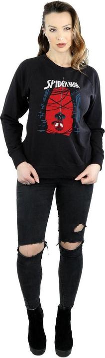 Image du produit - Sweat SPIDER-MAN HANGING SKETCH - Femme (XXL)