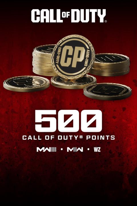 Actual product image Microsoft Xbox Call of Duty Points - 500 Download Code