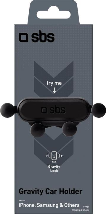 Actual product image SBS Ventilation Slot Universal Holder Gravity black