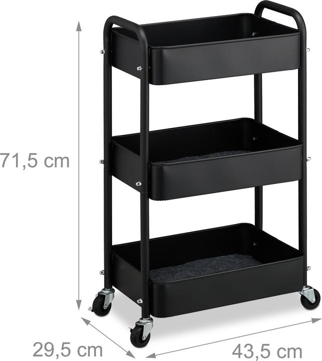 Actual product image Relaxdays Rollwagen