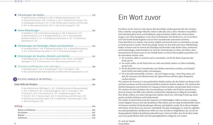 Image du produit Das Kinder Gesundheitsbuch (Allemand, Georg Soldner, 2013)