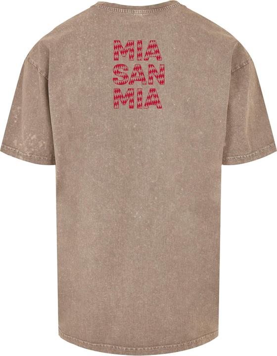 Immagine prodotto FC Bayern München Logo Red Acid Washed Heavy Oversize Tee - 115139 (XXL)