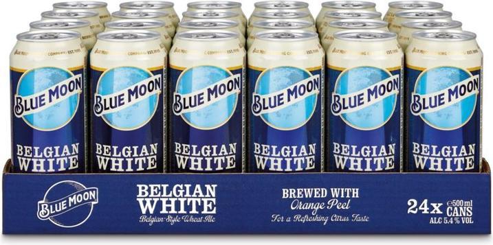 Image du produit Bluemoon Blanc belge (24 x 50 cl)