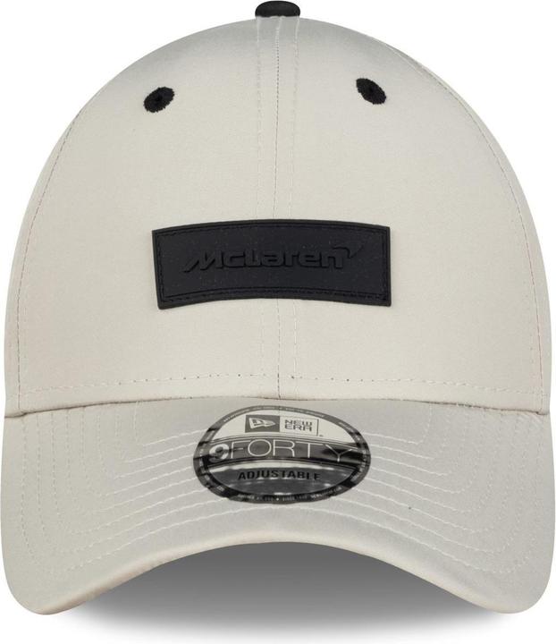 Produktbild New Era 9Forty Snapback Cap - Rubber Patch Mclaren Stone