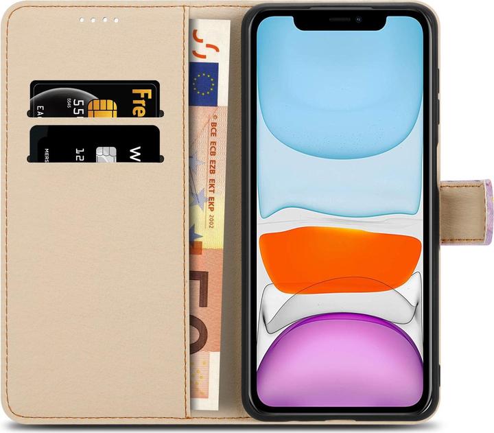 Produktbild Cadorabo Book Hülle mit Print (Apple iPhone 11)