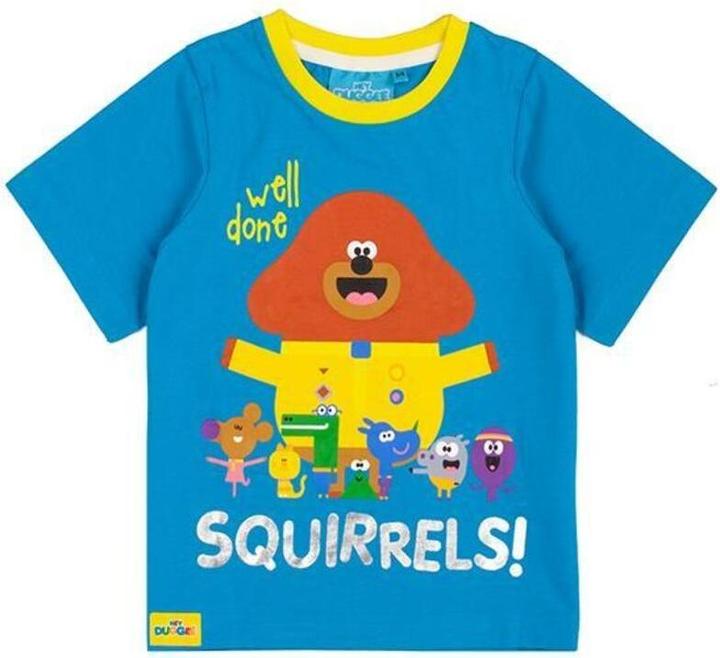 Actual product image Hey Duggee Well Done Squirrels Pajamas With Long Pants Boys (110)