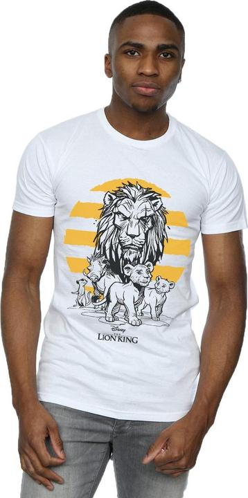 Actual product image Disney Mens The Lion King Movie Group T-Shirt (S)