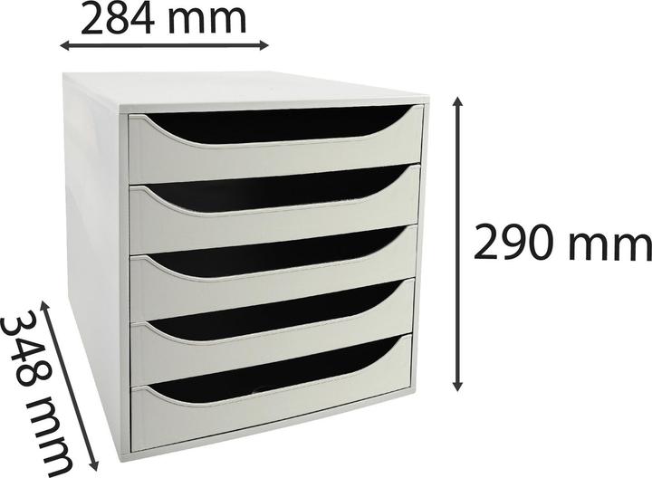 Image du produit Exacompta Boîtes à tiroirs autonomes (A4+)
