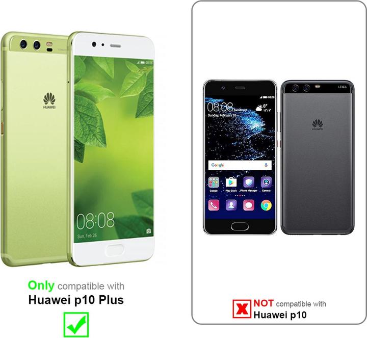 Actual product image Cadorabo Book with 3 card slots cover (Huawei P10 Plus)