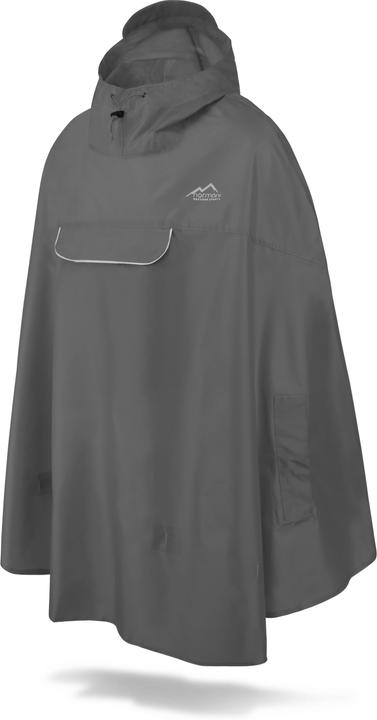 Actual product image Normani Unisex Rain Poncho Waterproof Cherrapunji (52, 54)