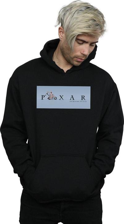Immagine prodotto Disney Toy Story 4 Duke Caboom Pixar Studios Logo Felpa con Cappuccio Uomo (XL)