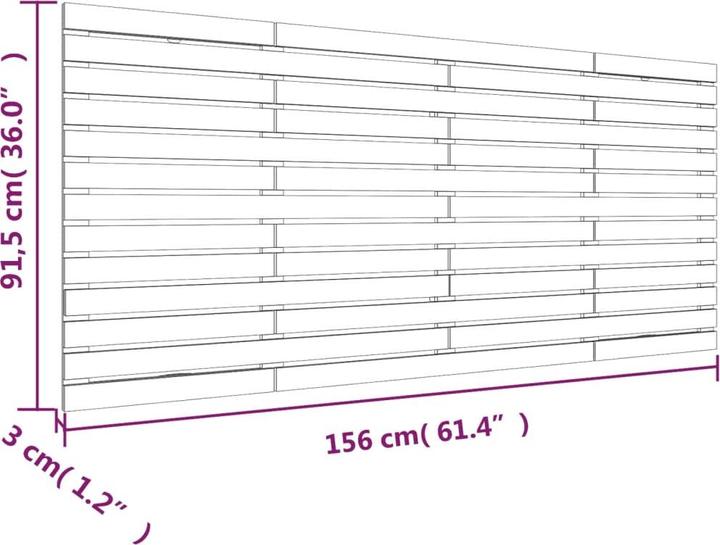 Immagine prodotto VidaXL Oksiutka (156 x 3 x 91,5 cm)