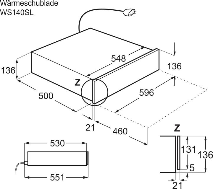 Nutritional values and ingredients Electrolux Warming drawer Black Mirror, ID 947727330