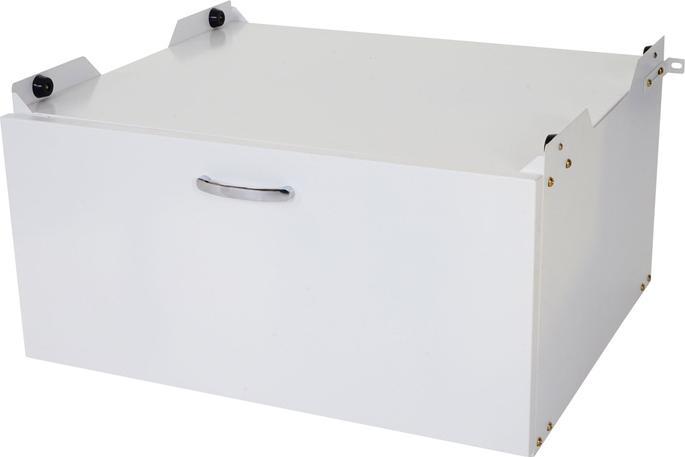 Mendler Waschmaschinenunterschrank HWC-E50, Schublade 33x61x62cm weiss