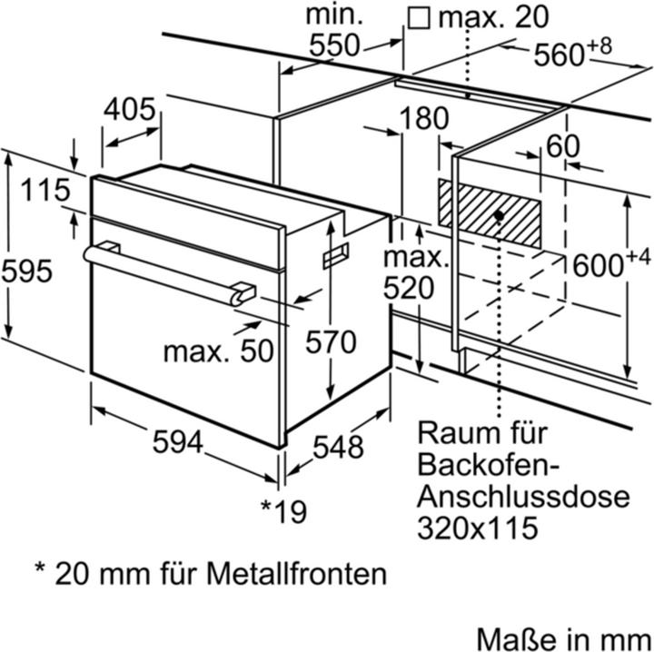 Produktbild Bosch Hausgeräte HBF133BR0