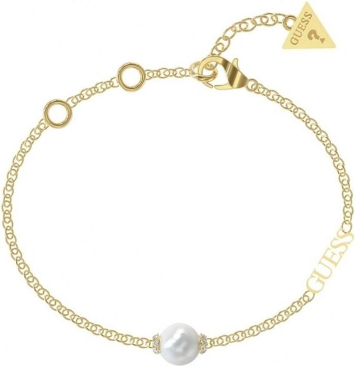 Guess Lovely Gold Plated Bracelet with Pearl Underwater Love JUBB02269JWYG - Dimension: 14.5 - (14.60 cm, Edelstahl)