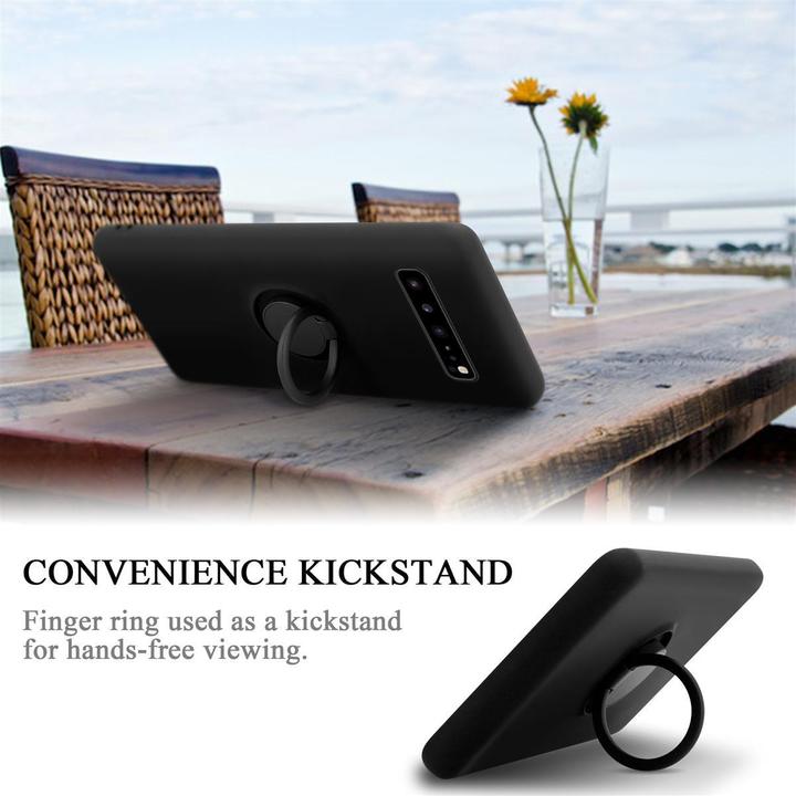 Image du produit Cadorabo TPU Liquid Ring Silicone Case Cover (Samsung Galaxy S10 5G)