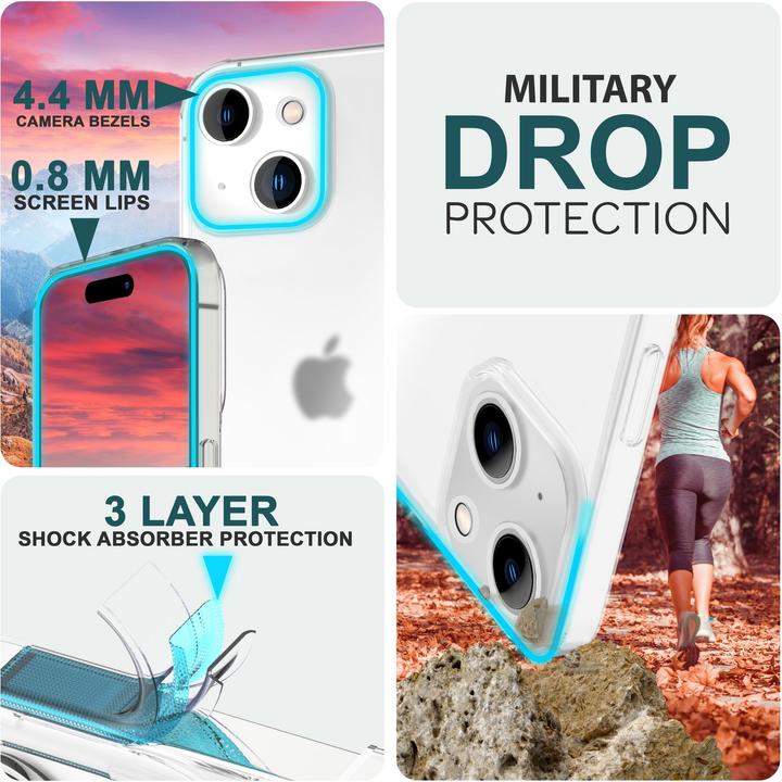 Image du produit Nalia Étui rigide mat extrêmement fin de 0,3 mm d'épaisseur (Apple iPhone 15 Plus)