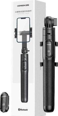Actual product image Ugreen Selfie stick tripod with Bluetooth remote 15062