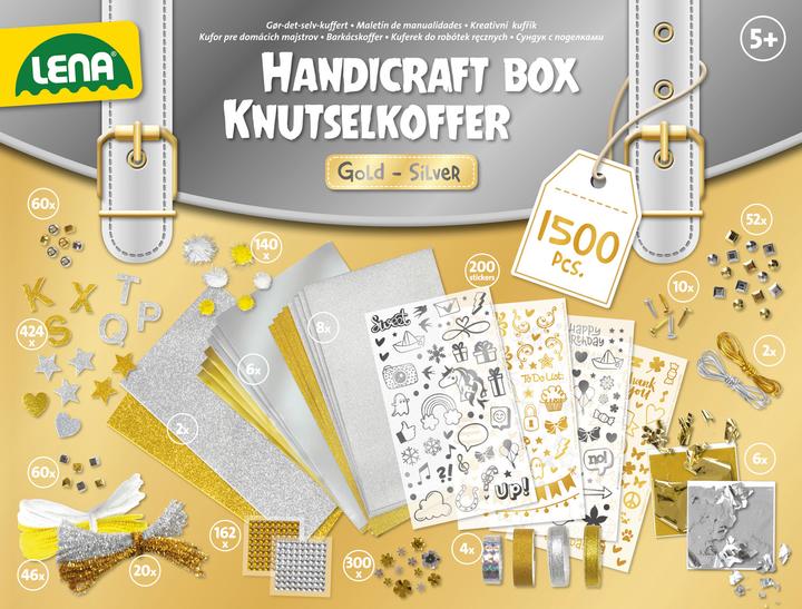Image du produit Lena Coffret de bricolage or & argent env. 1.500 T