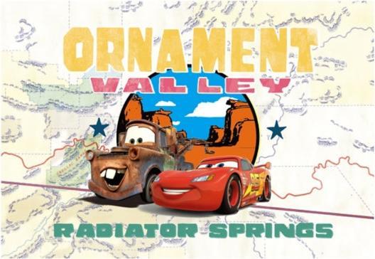 Actual product image Disney Lightning McQueen/Mater Chara postcard