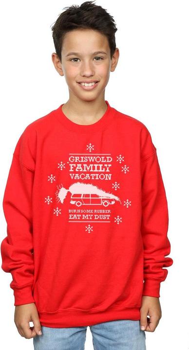 Image du produit National Lampoon´s Vacation National Lampoon's Christmas Vacation - Sweat EAT MY DUST - Garçon (152, 158)