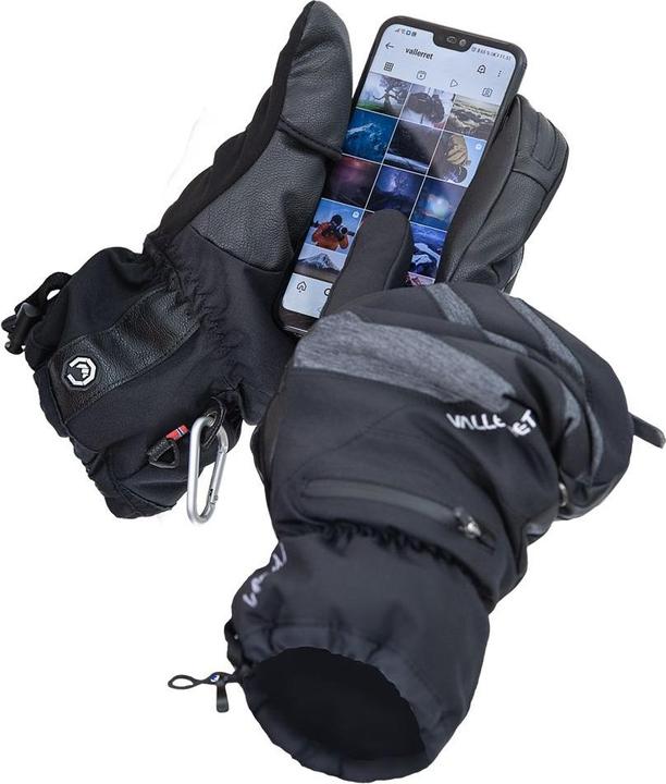 Image du produit Vallerret Gants photo SKADI LRS Zipper Mitt noir M (M)