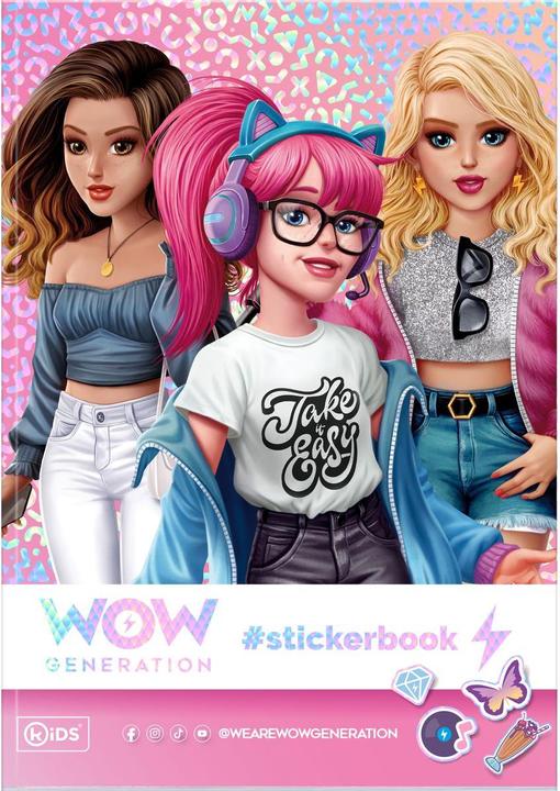 Produktbild Kids Euroswan WOW GENERATION Stickerbuch