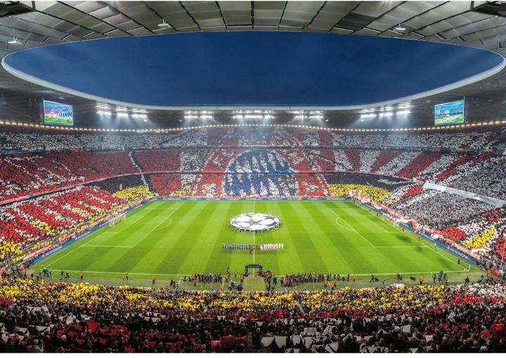 Immagine prodotto FC Bayern München Coreo dello stadio del Bayern Monaco sempre acceso (528 x 350 cm)