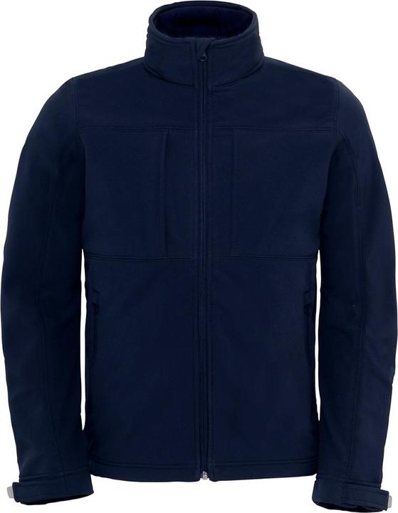 B&C SoftshellJacke mit Kapuze FleeceInnenfutter atmungsaktiv wasserabweisend winddicht