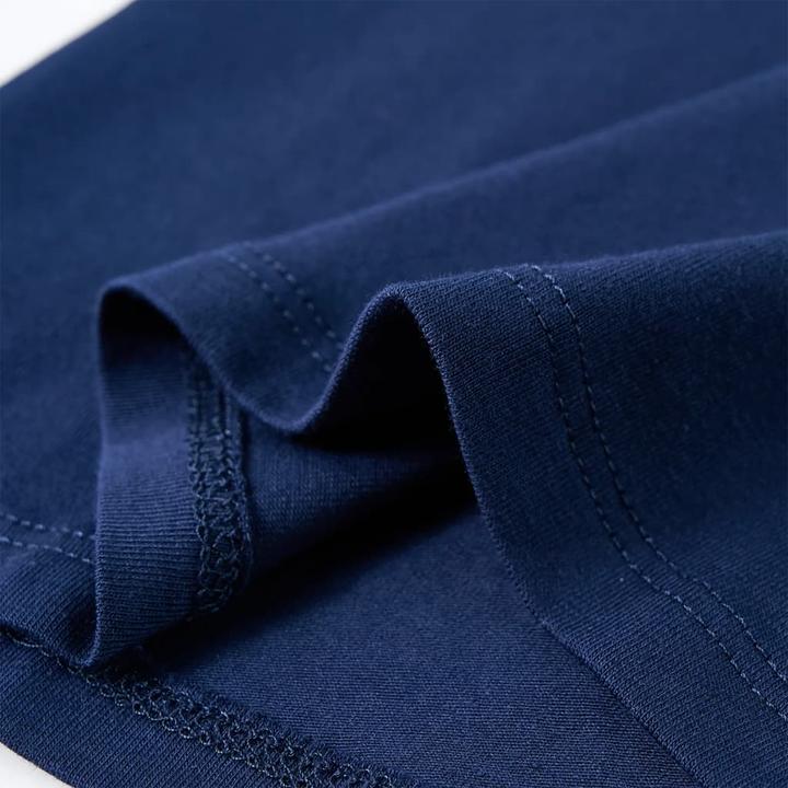Immagine prodotto VidaXL Camicia da bambino a maniche lunghe blu navy 116,Materiale: 95 % cotone (116)