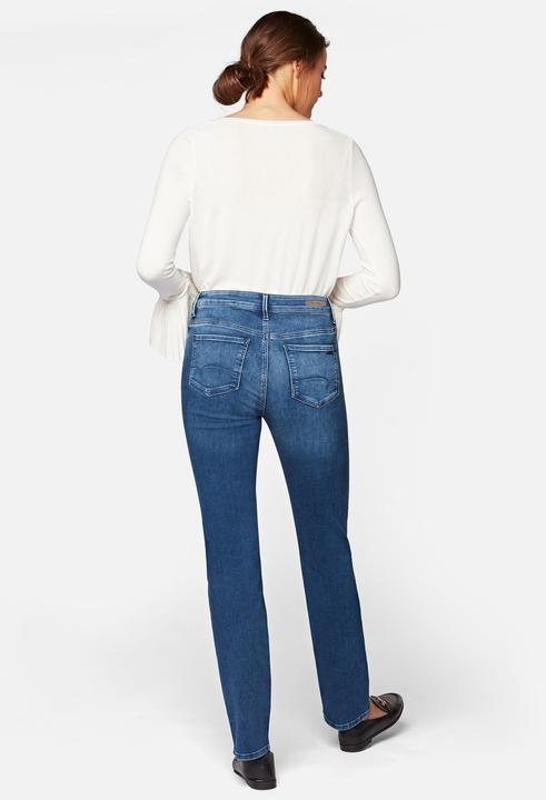 Actual product image Mavi Kendra Jeans Straight indigo blue sateen stretch (W31/L30)