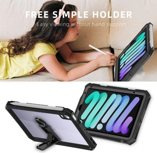 Actual product image Shellbox IP68 wasserdichte Outdoor Hülle (iPad mini 2021 (6th Gen), iPad mini 2024 (7th gen))