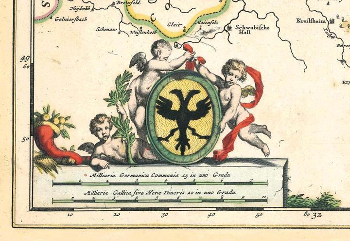 Image du produit Wit:Carte historique : le royaume de Franconie