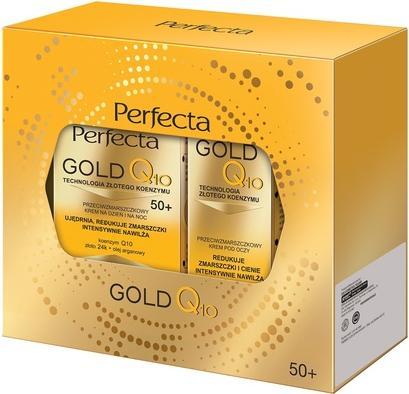 Image du produit Perfecta Perfectaset Gold Q10 Crème de jour et de nuit 50ml et Crème anti-rides pour les yeux 15ml (Set, Jour + nuit)