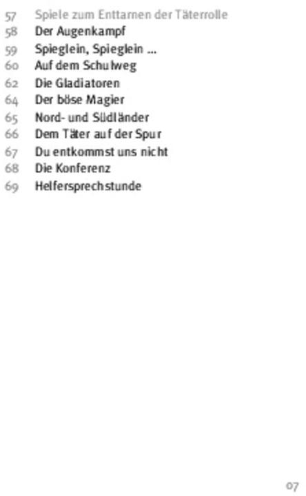 Actual product image The 50 best anti-bullying games (German)