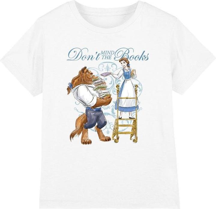 Image du produit Beauty And The Beast - T-shirt DON'T MIND THE BOOKS - Enfant (140)