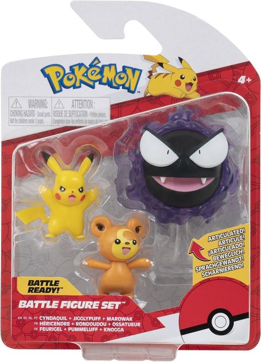 Pokémon Pokemon - Battle Figure 3-Pack - Teddiursa (PKW2347)