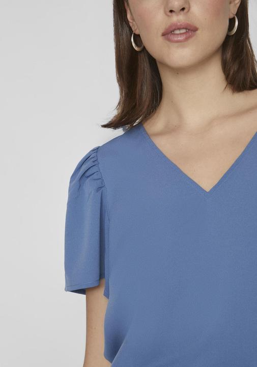Actual product image Vila Short sleeve top with V-neck (36)