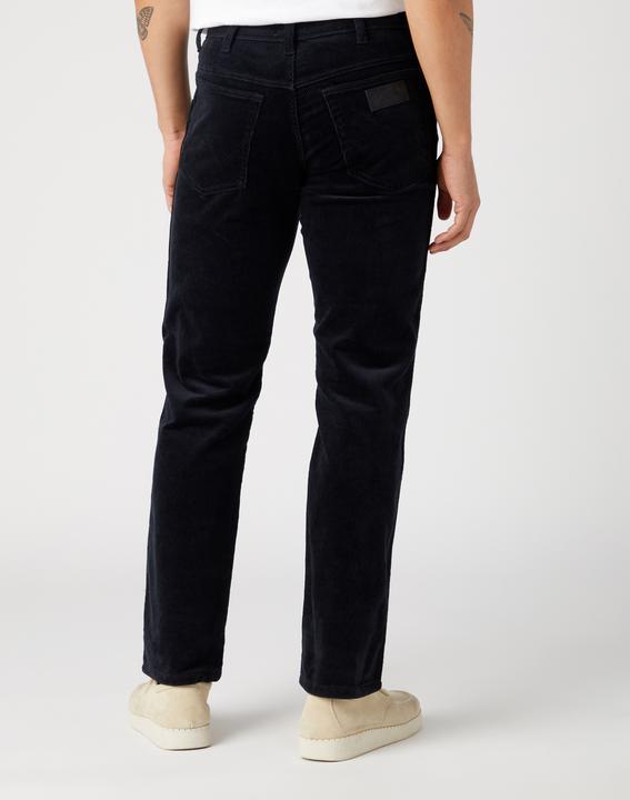 Actual product image Wrangler Greensboro (New Arizona) Cord Pant Straight Fit Bla (W32/L34)