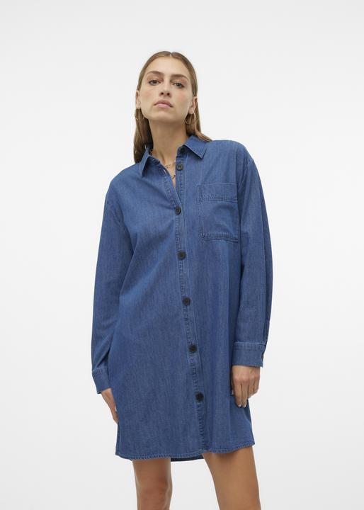 Produktbild Vero Moda VMELOISE Kurzes Kleid Jeanskleid (XS)