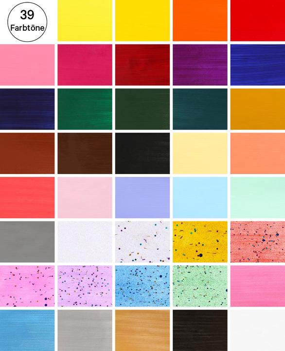 Produktbild I Am Creative Basic Acryl, Acrylfarbe auf Wasserbasis, 75 ml (Metallic, Silber, 75 ml)