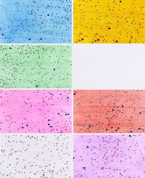 Produktbild I Am Creative Basic Acryl Set, Acrylfarben auf Wasserbasis (Bunt, Glitter, 22 ml)