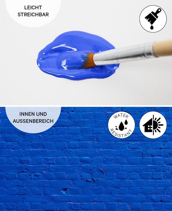 Produktbild I Am Creative Basic Acryl Set, Acrylfarben auf Wasserbasis (Bunt, Glitter, 22 ml)