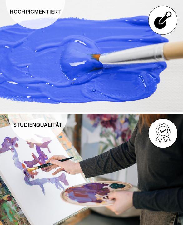 Immagine prodotto I Am Creative Set acrilico di base, colori acrilici a base d'acqua (Colorato, 144 ml)
