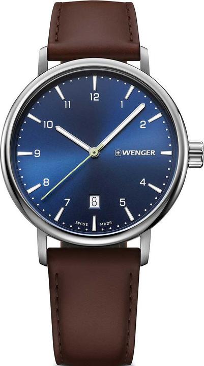 Wenger Urban Classic (Orologio da polso analogico, Fatto in Svizzera, 40 mm)
