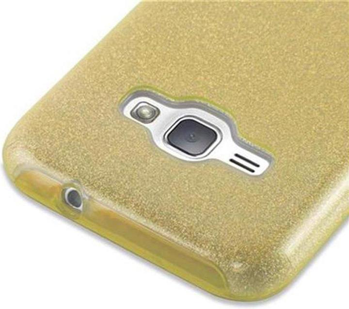 Actual product image Cadorabo TPU glitter (3-piece) cover (Samsung Galaxy J1 (2016))