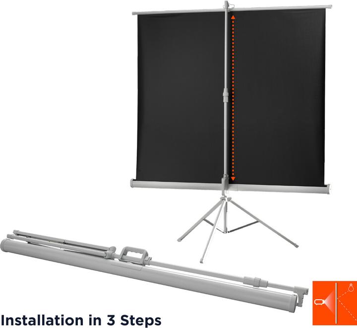 Actual product image Celexon Economy tripod screen - Projection screen with tripod - 181 cm (71") (71.26", 16:9)