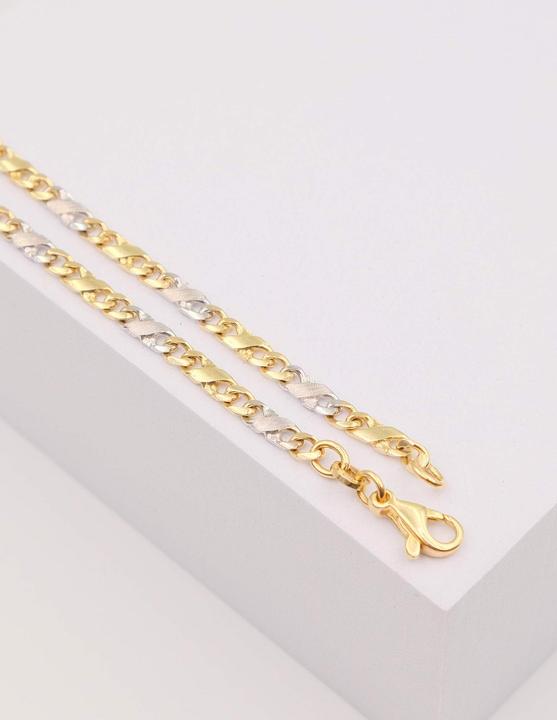 Immagine prodotto Muau Carrera (19 cm, 750, Oro bianco, Oro giallo 18 carati)