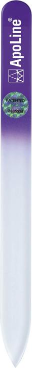 Actual product image ApoLine Nail file glass purple 14cm, 1 pc. File